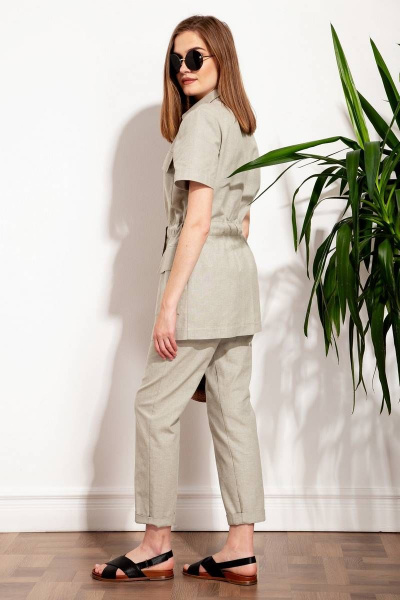 Брюки Nova Line 40010 серый - фото 6
