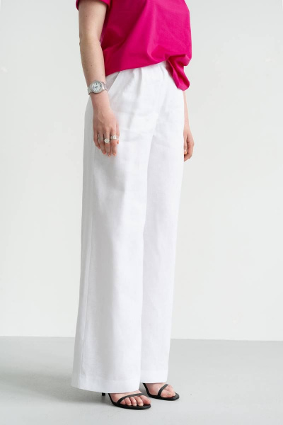 Брюки JRSy 2043 белый - фото 3