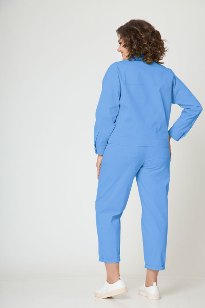Брюки, жакет, майка Bonna Image 711 голубой - фото 2
