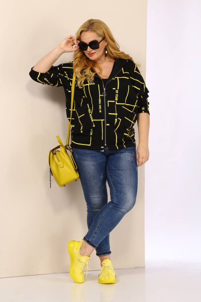 Куртка Shetti 2085-1 черный - фото 3