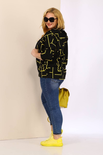 Куртка Shetti 2085-1 черный - фото 4