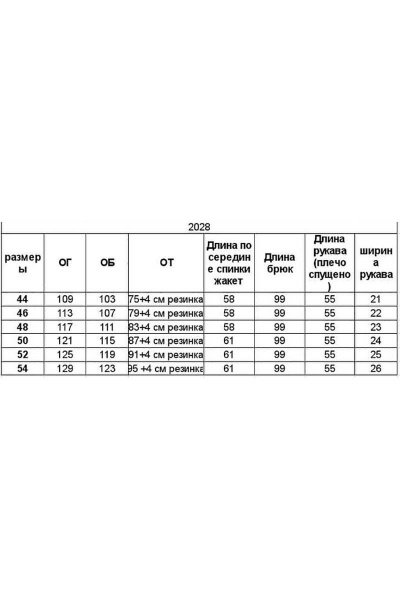 Брюки, куртка Kod:127 2028 т.пудра - фото 3
