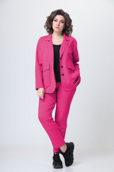 Брюки, жакет Bonna Image 707 фуксия - фото 1