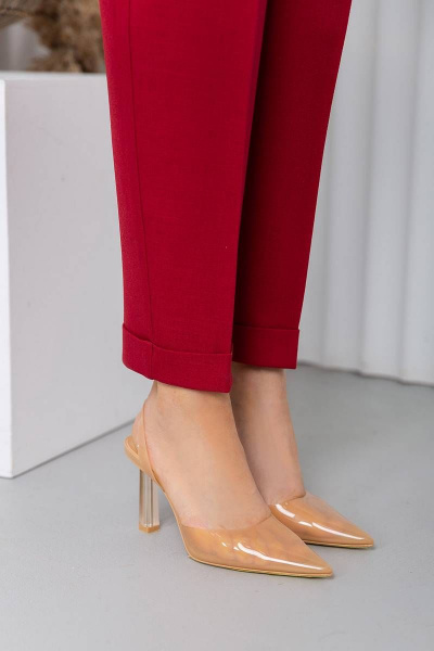 Блуза, брюки Daloria 9095 темно-красный - фото 9