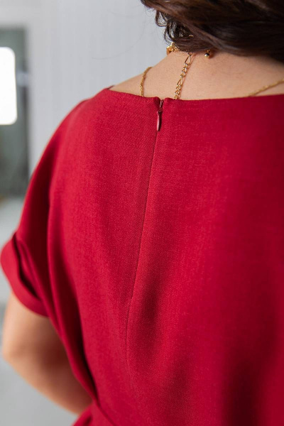Блуза, брюки Daloria 9095 темно-красный - фото 6