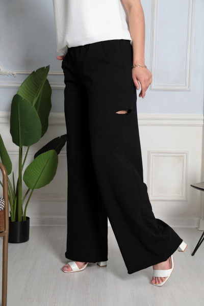 Брюки BegiModa 6019 чёрный - фото 2
