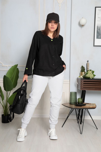 Брюки BegiModa 6020 молочный - фото 5