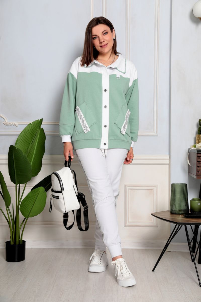 Брюки BegiModa 6020 молочный - фото 6