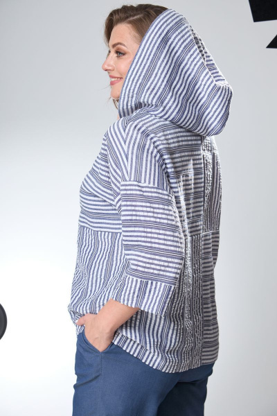 Блуза Anastasia 863 синий - фото 5