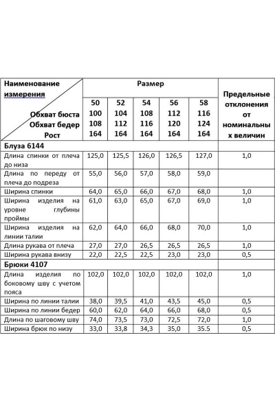 Блуза, брюки Deesses 2144.1 - фото 3