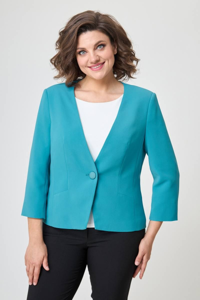 Жакет Zlata 4309 голубой - фото 5