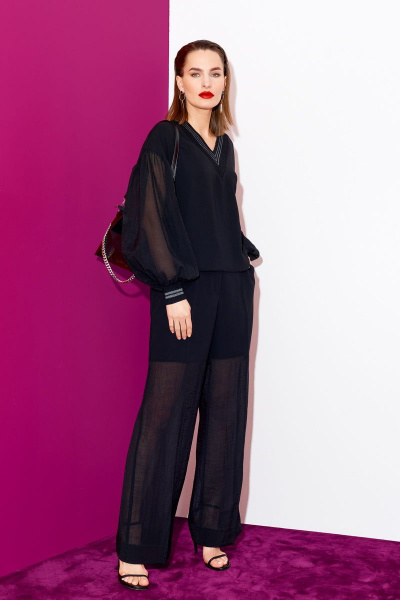 Брюки Нарядные из текстиля для демисезона BURVIN 8401-11 - фото 1