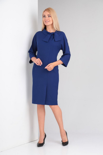 Платье Gamma Gracia 419 синий - фото 2