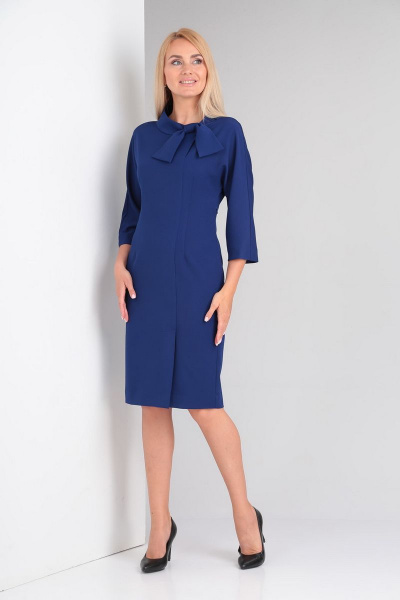 Платье Gamma Gracia 419 синий - фото 1
