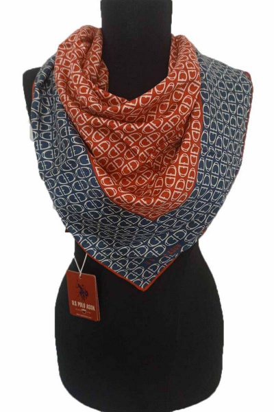 Шаль мультиколор и шелк U.S. POLO ASSN. 90х90 см TrendCorner 3-10-11-49 266 - фото 2