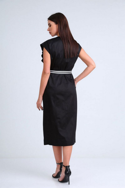 Платье Диомант 1664 черный - фото 4