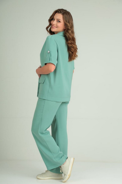 Блуза, брюки, жакет Takka Plus 22-146 - фото 3