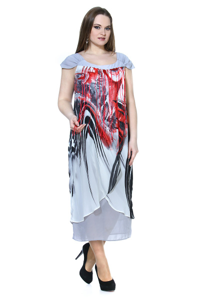 Платье в стиле кэжуал с современным кройом Belkante 258 - фото 2