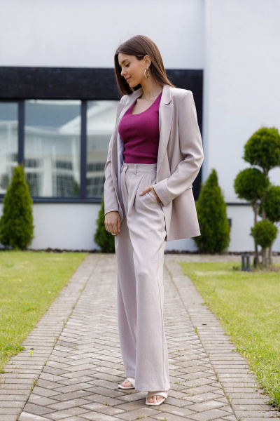 Брюки Ivera 2002Р бежевый - фото 8