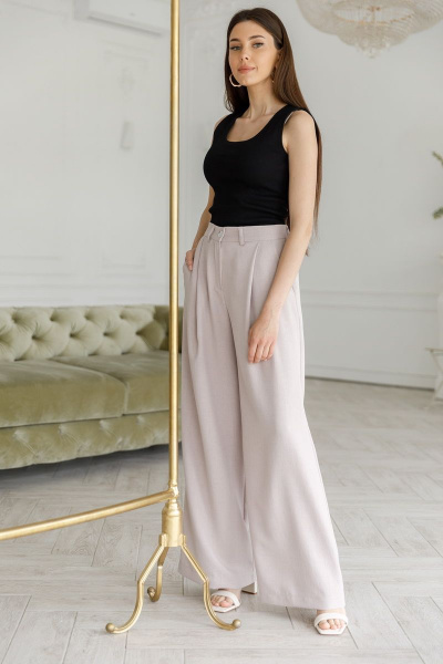 Брюки Ivera 2002Р бежевый - фото 1