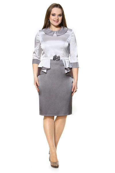 Платье с вырезом капля из комфортного материала Belkante 280 - фото 1