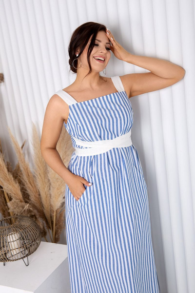 Сарафан Daloria 5016 деним - фото 3