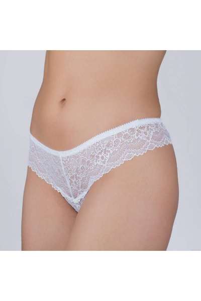 Трусы стринги из эластичного кружева Verally 1125-2 белый - фото 3