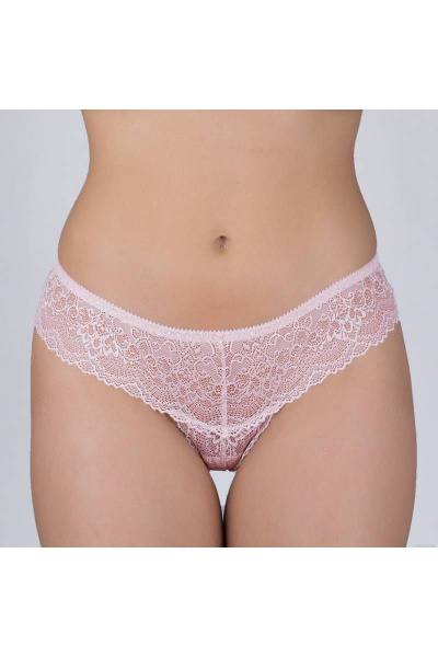 Трусы кружево из эластичного полотна Verally 1125-2 цветочно-розовый - фото 1