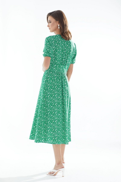 Платье Lyushe 3070 цветы - фото 2