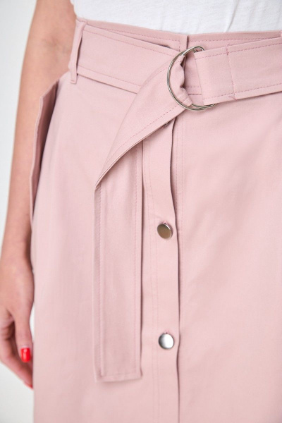 Юбка Anelli 1050 розовый. - фото 4