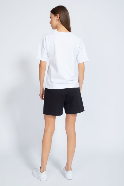 Футболка свободного кроя с цифровым принтом для лета Kivviwear 4026.60 - фото 10