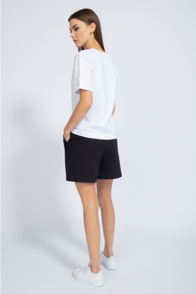 Футболка свободного кроя с цифровым принтом для лета Kivviwear 4026.61 - фото 9