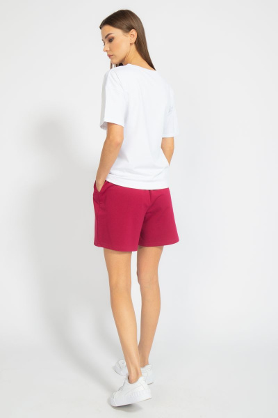 Футболка свободного кроя с цифровым принтом для лета Kivviwear 4026.63 - фото 10