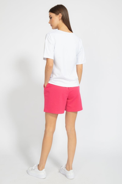 Футболка свободного кроя с цифровым принтом для лета Kivviwear 4026.65 - фото 11