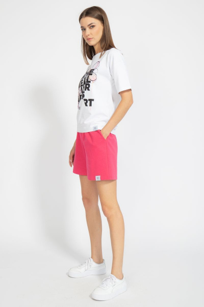 Футболка свободного кроя с цифровым принтом для лета Kivviwear 4026.65 - фото 10