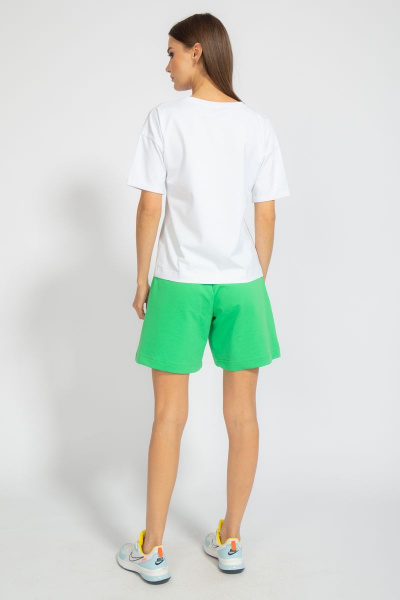 Футболка свободного кроя с цифровым принтом для лета Kivviwear 4026.71 - фото 13