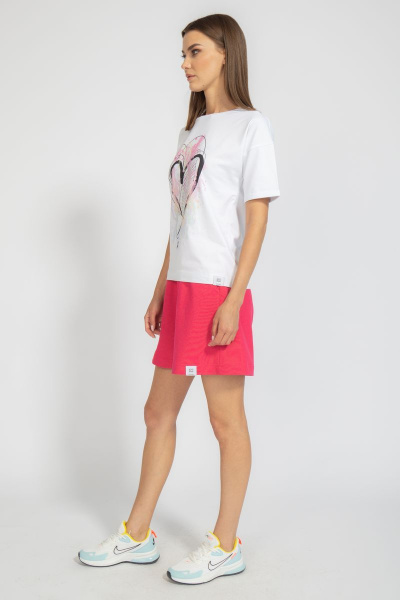 Футболка из хлопка с длинным рукавом и цифровым принтом Kivviwear 4026.75 - фото 13