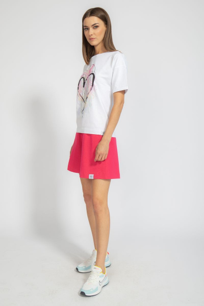 Футболка из хлопка с длинным рукавом и цифровым принтом Kivviwear 4026.75 - фото 12