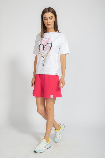 Футболка из хлопка с длинным рукавом и цифровым принтом Kivviwear 4026.75 - фото 11