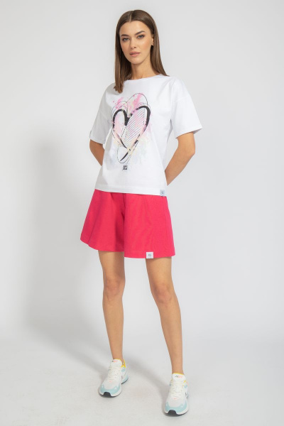 Футболка из хлопка с длинным рукавом и цифровым принтом Kivviwear 4026.75 - фото 8