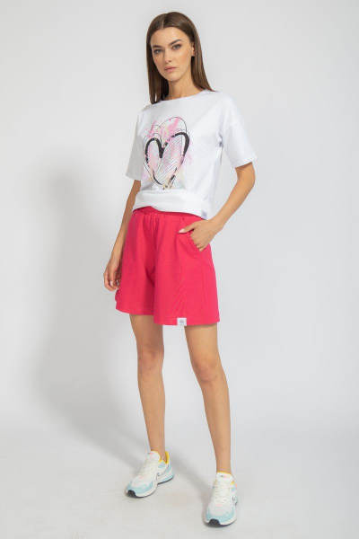 Футболка из хлопка с длинным рукавом и цифровым принтом Kivviwear 4026.75 - фото 7