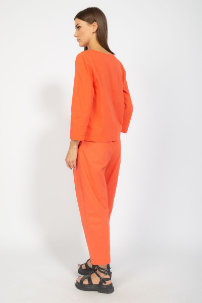 Джоггеры хлопковые с съемным поясом и карманами Kivviwear 4096.03 - фото 9