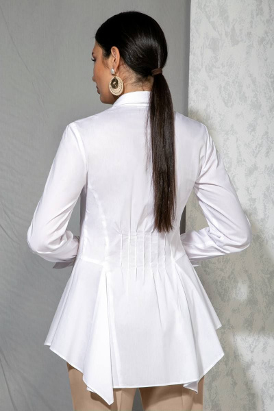 Блуза, брюки, жилет Beautiful&Free 3088 гусиная_лапка+беж - фото 6