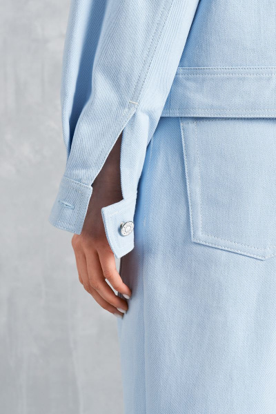 Брюки, жакет LAVA 1004/3009 голубой - фото 4