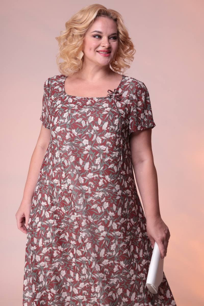 Платье Romanovich Style 1-1332 кирпичные_тона - фото 4