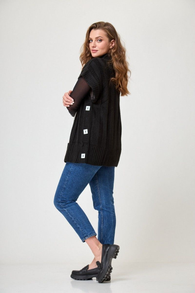 Жилет Anelli 692 черный - фото 3