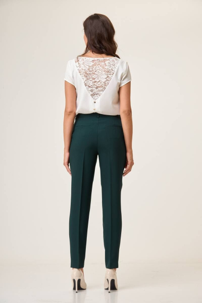 Брюки Juliet Style Д230-3 темно-зеленый - фото 6