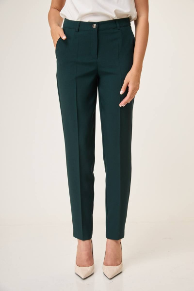Брюки Juliet Style Д230-3 темно-зеленый - фото 4