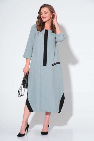 Платье Michel chic 2073 светло-серый - фото 1
