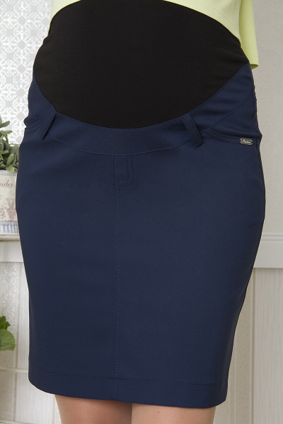 Юбка Lucky mum 1145 синий - фото 2